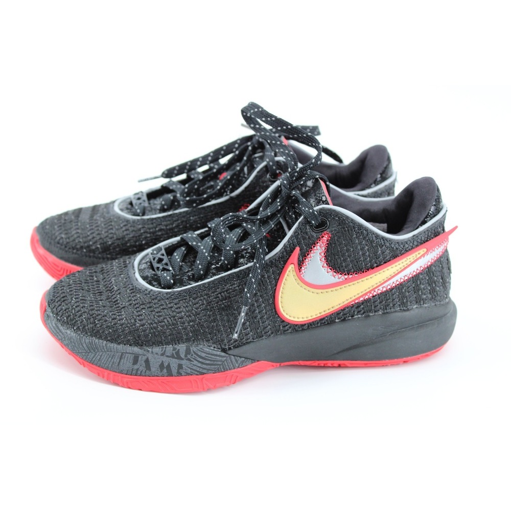 Nike Lebron 20 XX 'Miami Heat' Black University Red Sneaker DJ5423-001 Mens 5.5